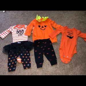 Halloween theme baby girl bundle
